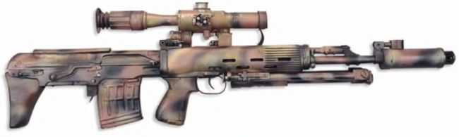 Снайперская винтовка укороченная (СВУ а-1)